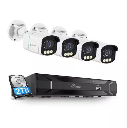 Two Color Camera 2 Way Color 4pcs Security Camera System | Highway Importers