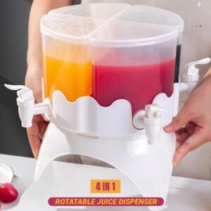 4 in 1 Rotate Juicer Dispenser