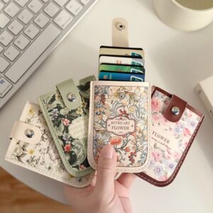 Vintage Retro Card Holder Wallet