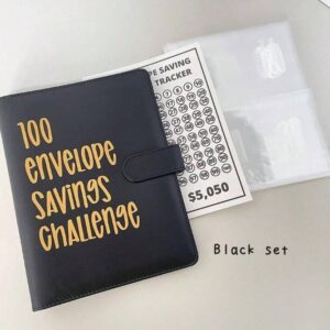 100 Envelope Saving Challenge Book