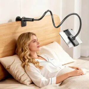 Phone Tablet Holder Clip (Black,White)