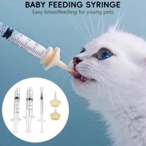 5pcs Tiny Baby Feeding Syringe Set