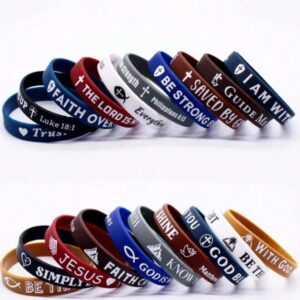 5pcs Scripture Bracelet