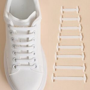 Lazy No-Tie Shoe Laces (White)