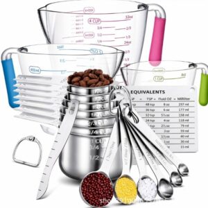 Kitchen Measuring Spoon Cups Jug Set