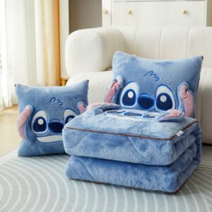 S*ich Cartoon 2 in 1 Fleece Blanket (145x190cm)