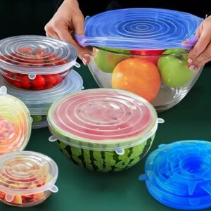 6pcs Stretch Lids