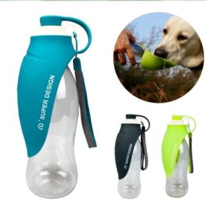 Pet Travel Water Bottle Drinker (580ml)