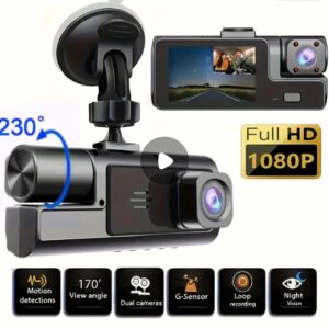 3 Channel Car Dash Cam