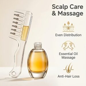 Hair Oil Sculpt Care Comb Brush