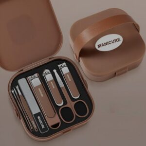 7pcs Nail Set With Storage Case