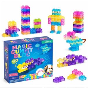 40pcs Gummy Building Blocks