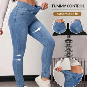 Woman Skinny Denim Jean (M) 16